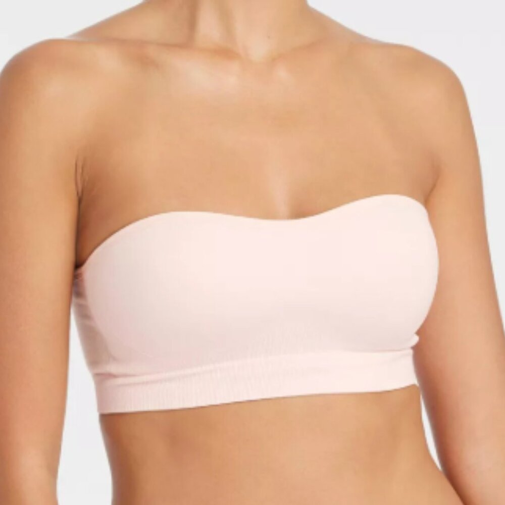 AUDEN Strapless Bandeau Bra